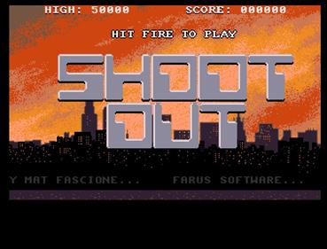 Shoot Out (Farus Software) - Screenshot - Game Title Image