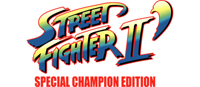 Street Fighter II': Hyper Champion Edition - Clear Logo Image