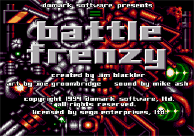 Battle Frenzy - Screenshot - Game Title Image