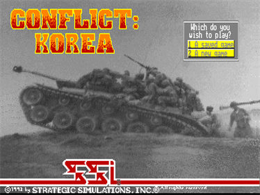 Conflict: Korea: The First Year 1950-51 - Screenshot - Game Title Image