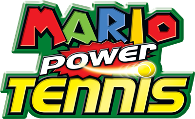 Mario Tennis: Power Tour - Clear Logo Image