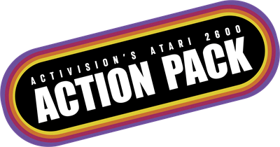 Activision's Atari 2600 Action Pack for Windows - Clear Logo Image