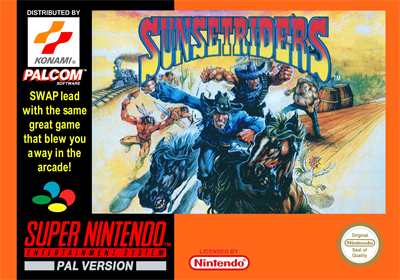 Sunset Riders - Box - Front Image