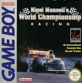 Nigel Mansell's World Championship Racing - Box - Front Image