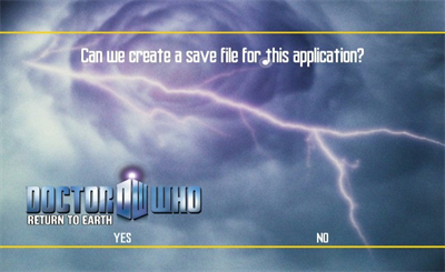 Doctor Who: Return to Earth - Screenshot - Game Title Image