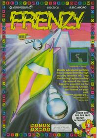 Frenzy (N.J. Hallas) - Advertisement Flyer - Front Image