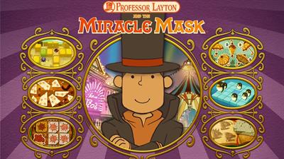 Professor Layton and the Miracle Mask - Fanart - Background Image