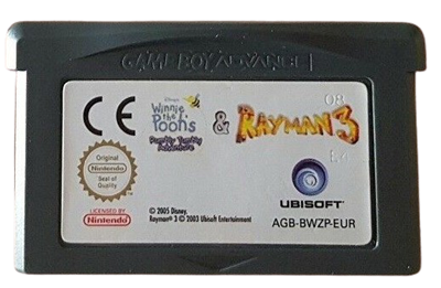 Winnie the Pooh's Rumbly Tumbly Adventure & Rayman 3 - Cart - Front Image