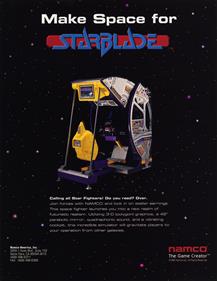 StarBlade - Advertisement Flyer - Front Image