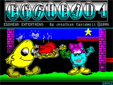 Egghead 4: Egghead Entertains - Screenshot - Game Title Image