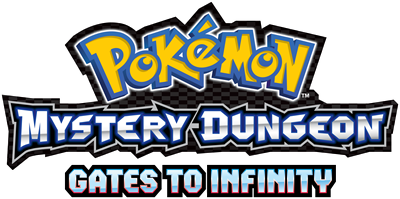 Pokémon Mystery Dungeon: Gates to Infinity - Clear Logo Image