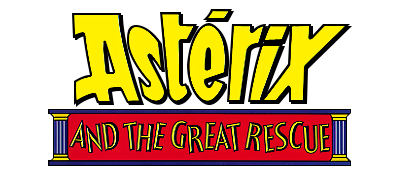 Astérix and the Great Rescue - Clear Logo Image