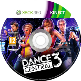 Dance Central 3 - Disc Image