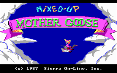 Mixed-Up Mother Goose - Screenshot - Game Title Image