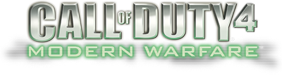 Call of Duty 4: Modern Warfare - Clear Logo Image