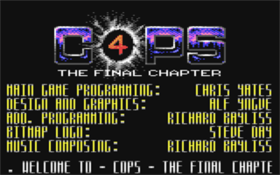 Cops IV: The Final Chapter - Screenshot - Game Title Image