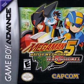 Mega Man Battle Network 5: Team Colonel - Box - Front Image