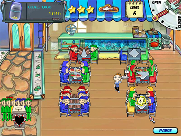 Diner Dash - Screenshot - Gameplay Image