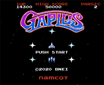 Gaplus - Screenshot - Game Title Image