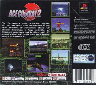 Ace Combat 2 - Box - Back Image