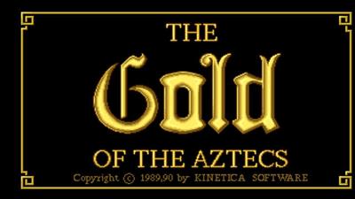 The Gold of the Aztecs - Screenshot - Game Title Image