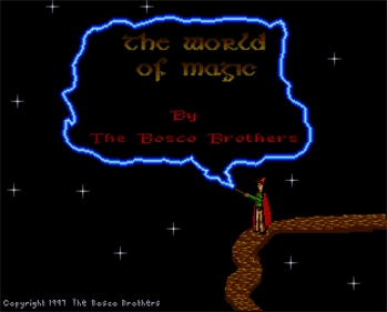 The World of Magic - Screenshot - Game Title Image