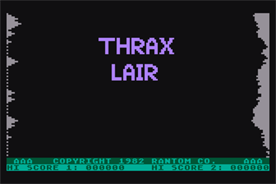 Thrax Lair - Screenshot - Game Title Image