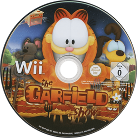 The Garfield Show: The Threat of the Space Lasagna - Disc Image