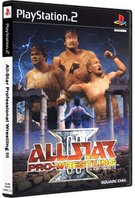 All Star Pro-Wrestling III - Box - 3D Image
