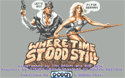 Where Time Stood Still - Screenshot - Game Title Image