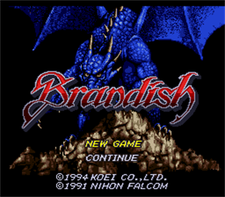 Brandish - Screenshot - Game Title Image