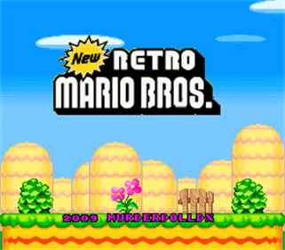 New Retro Mario Bros. - Screenshot - Game Title Image