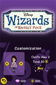 Wizards of Waverly Place - Screenshot - Game Title Image