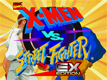 X-Men vs. Street Fighter - Screenshot - Game Title Image