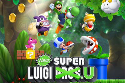 New Super Luigi U - Fanart - Background Image