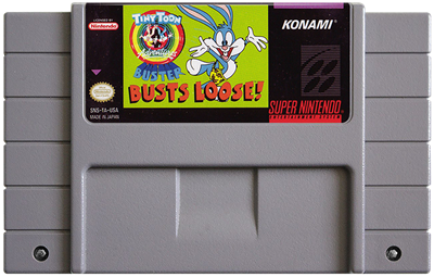 Tiny Toon Adventures: Buster Busts Loose! - Fanart - Cart - Front