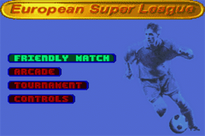 European Super League - Screenshot - Game Title Image