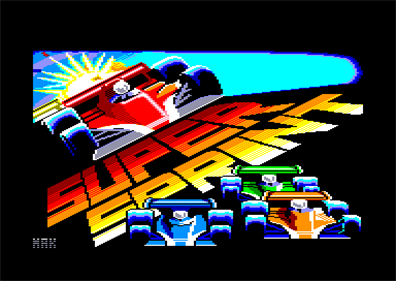 Super Sprint  - Screenshot - Game Title Image