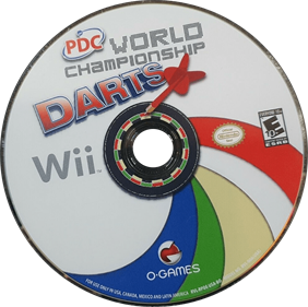 PDC World Championship Darts 2008 - Disc Image