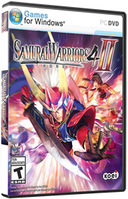 Samurai Warriors 4-II - Box - 3D Image