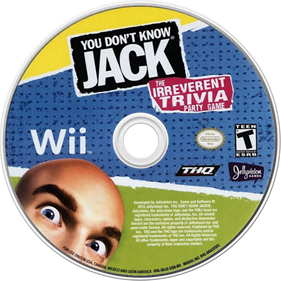 You Don't Know Jack: The Irreverent Trivia Party Game - Disc Image
