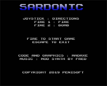 Sardonic - Screenshot - Game Title Image