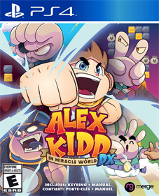 Alex Kidd in Miracle World DX - Box - Front Image