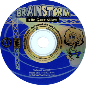 Brainstorm The Game Show - Disc Image