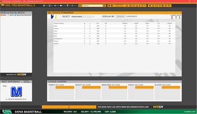 Draft Day Sports Pro Basketball 4 - Screenshot - Gameplay Image