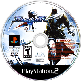 SoulCalibur III - Disc Image