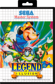 Legend of Illusion Starring Mickey Mouse - Box - Front - Reconstructed Image