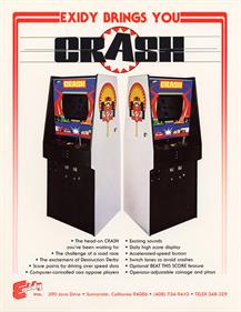 Crash - Advertisement Flyer - Front Image