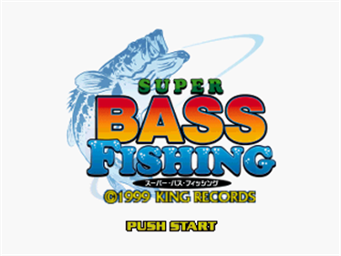 Super Bass Fishing - Screenshot - Game Title Image