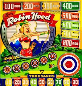 Lady Robin Hood - Arcade - Marquee Image